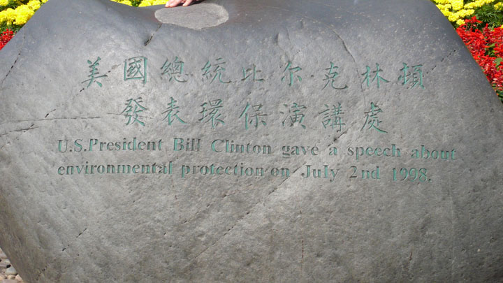 bill clinton stone